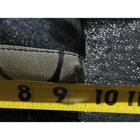 Coach 2006 Cursive Creed Limited Edition Signature C Canvas & Leather Demi Bag - Picture 10 of 11